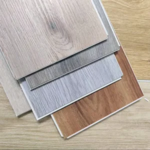 Grey Wash SPC Flooring Modern Design Waterproof Rigid Core Vinyl Floor Tiles