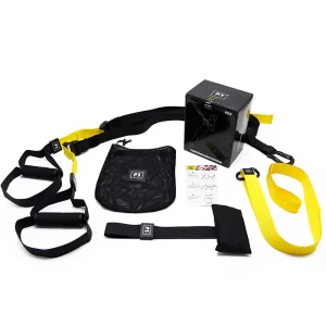Gym Bodybuilding Adjustable Suspension Trainer Set Yoga Fitness Hanging Belt Exercise Straps