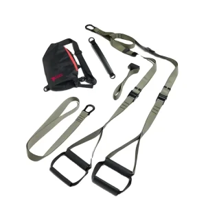 Gym Bodybuilding Workout Nylon Exercise Trainer Straps Sling Trainer Suspension Trainer