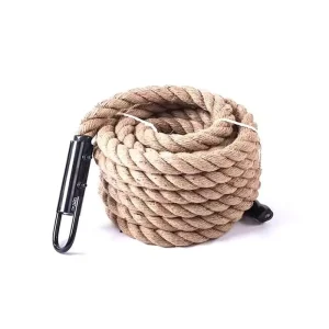 Gym Climbing and Battle Rope, Jute, for Home Workout