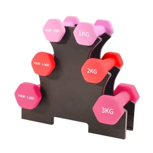 Gym Dumbbells Multi functional Bright Matt Cast Iron Steel Customizable Vinyl coated Neoprene durable Design
