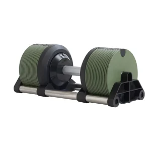 Gym Equipment Chromed Round Cast Iron 32kg Adjustable Dumbbell Set with 1kg Increments