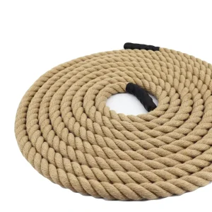 Gym Equipment Custom Jute Battle Ropes Training 38mm Climbing Rope