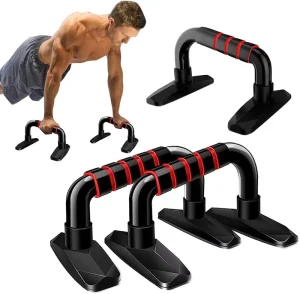 Gym Exercise Push up bar Push up Handles with Cushioned Foam Grip and Non Slip Sturdy Structure Push up Bars