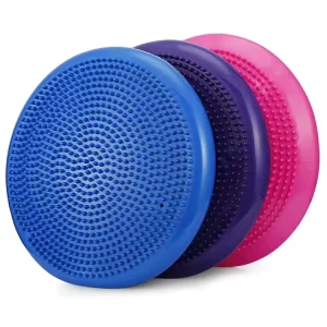 Gym Exercise Yoga Fitness Training Air Stability Balance Disc PVC Cushion
