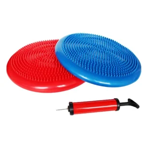 Gym Exercise Yoga Fitness Training Balance Disc Air Stability Wobble PVC Cushion