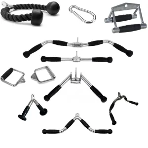 Gym Fitness Equipment Suppliers Multi Purpose Lat Pull Down Bar Fitness Accessories