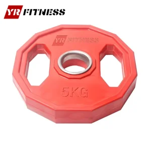 Gym Fitness Functional Training Equipment Accessories Rubber Plates 12 Sides