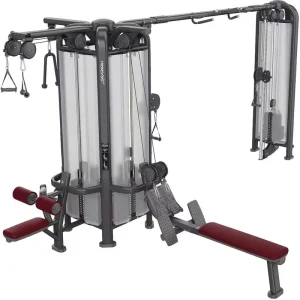 Gym Fitness Strength Training Pin Load Selection Machines Full Body Workout Power Tower