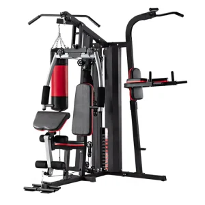 Gym Fitness Training Equipment 3-Station Multifunctional Trainer