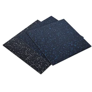 Gym Floor Mat Strength-Training Area Soundproofing Shock-Absorbing Cushioning Flooring Non-Slip Rubber Mat