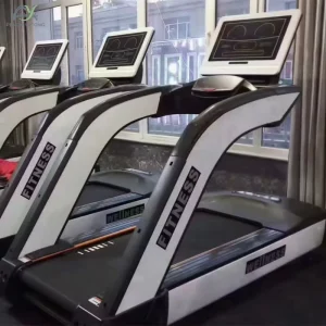 Gym-Grade Treadmill with Extra-Wide Belt and Smart Touchscreen for HIIT Workouts