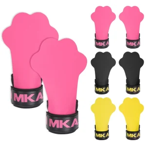 Gym Grips with Wrist Support for Weightlifting, Deadlift, Pull-Up, and Cross-Training, Anti-Slip Breathable