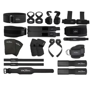 Gym Lifting Belt Wrist Wraps Weightlifting Neoprene Knee Sleeve Shoulder Pad Ankle Strap