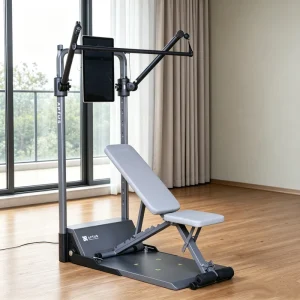 Gym Monster All in One Workout Machine Digital Dynamic Resistance Training Portable for All Skill Levels Home Workout