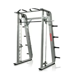 Gym Multifunctional Plate-Loaded Free-Weight Smith Machine