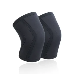 Gym Powerlifting 7mm Compression Knee Sleeves, Breathable Nylon and Cotton