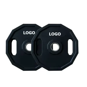 Gym Project Solution Custom Logo Weight Plate Set Commercial Grip Weight Plates for Fitness Facilities