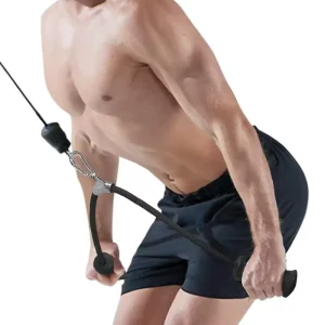Gym Pull Down Fitness Cable Accessories D Handle Ergonomic Design