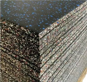 Gym Rubber Flooring Tiles Factory Direct Shock-Absorbing Gym Floor Mat