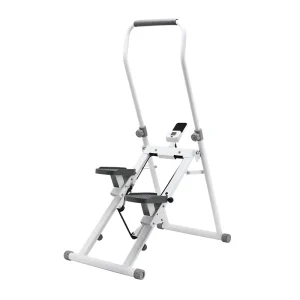 Gym Stairs Climber Vertical Climber Foldable Saving Space Fitness Exercise Climber Machine