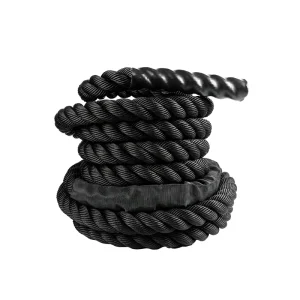 Gym Training Battle Rope, High-Strength Polyester with PVC Non-Slip Grip
