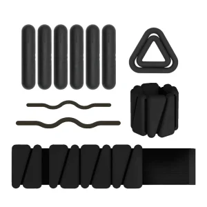 Gym Workout Ankle Wrist Weights Bracelet Adjustable Triangle 2Ib/Pair Custom Logo Strength Silicone Stainless Weights