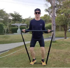 Gymarts Exercise Band Bungee Band Fitness Bar for Workout