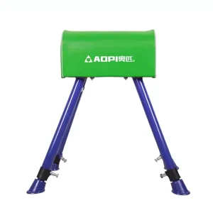 Gymnastics Competition Training Steel and Leather Small Jumping Horse