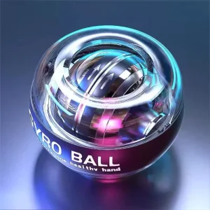 Gyro Ball Forearm and Wrist Exerciser for Home Use