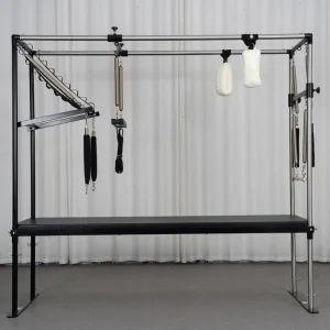 H-39 Aluminum Pilates Reformer Cadillac Core Bed Machine with Full Tower Trapeze for Professional Studio Gym