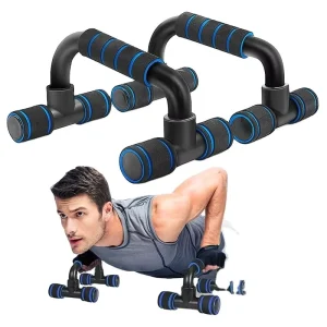 H-Shaped Dip Stand Ergonomic Push-Up Bar Portable Parallettes Home Gym Multifunctional Chest Muscle Bodybuilding Upper Body