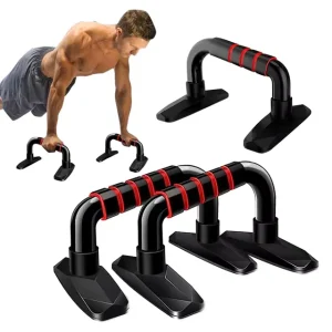 H-Shaped Push-Up Stand Handles for Home Gym Training