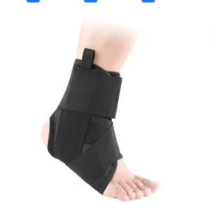 H024 Eight Strailed Binding Ankle Support Made of Nylon and Polyester Fibers Adjustable Protecting the Ankle