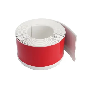H15CM Soft PVC Skirting Boards Moisture Proof Easy Clean Eco Friendly for Kitchen Tiles and Cement Surfaces