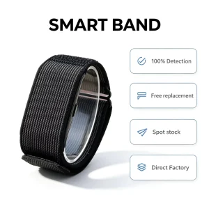 H59 MAX Stainless Steel Smart Band IP68 Waterproof Heart Rate SpO2 Monitor Step Calorie Counter Sedentary Reminder 11-30 Days