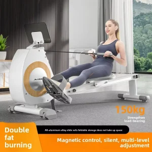 H6 Commercial Folding Magnetic Rowing Machine with Multi-Stage Resistance Adjustment for Indoor and Home Use