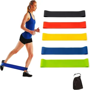 HD-RBT01 TPE Latex Resistance Band Set for Hip Thigh and Glute Training