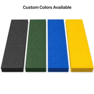 HDPE Ground Protection Mats 1200x600x14mm Interlocking Plastic Mats for Heavy Machinery
