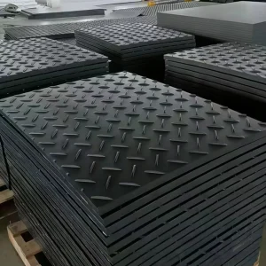 HDPE Heavy Duty Floor Protector Mat for Ground Protection and Heavy Equipment