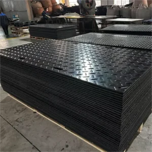 HDPE Heavy-Duty Recycled Ground Protection Mat for Floors and Heavy Equipment