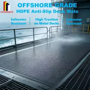 HDPE Heavy Equipment Access Ground Protection Mat Corrosion-Resistant UV-Resistant CE Certified for Outdoor Use