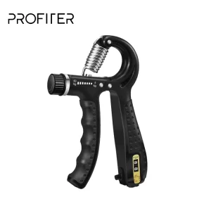 HG0020-B 5-60kg Stainless Steel Anti-Slip Adjustable Resistance Hand Grips