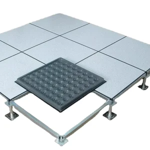 HPL Anti-Static Steel Raised Floor IT Data Center Fire Proof 1.2mm HPL Surface Flooring