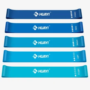 HUAYI Gym Pilates Home Sport Strength Training Sets Exercise Fitness Elastic Band Yoga Elastic Resistance Bands