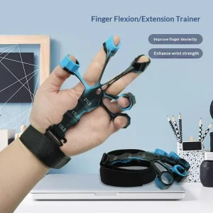 Hand Finger Dexterity Grip Strength Rehabilitation Device Five Finger Wrist Strengthening ABS Tool for Building Forearm Muscle