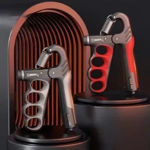 Hand Grip Strengthener Anti-Slip Trainer with Counter Adjustable Resistance for Workout