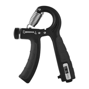 Hand Grip Strengthener for Forearm Muscle Building With Mechanical Counter Adjustable Resistance