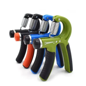 Hand Grip Strengthener with Counter for Workouts, Climbing, and Music Training