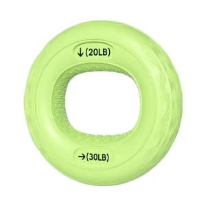 Hand Strength Rehabilitation Massage Silicone Gel Grip Dual Strength Hand Grip Ring Finger Exercise